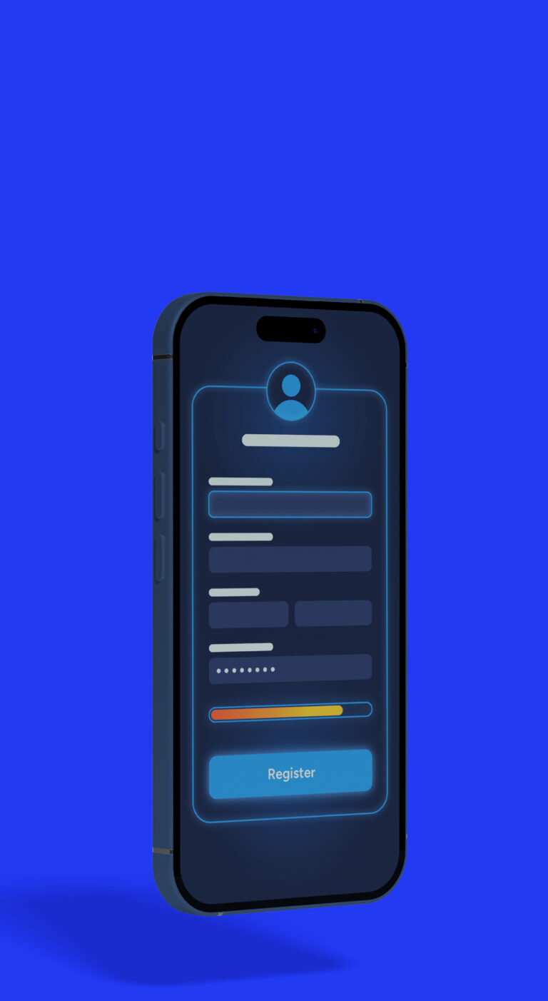 Race registration system on mobile